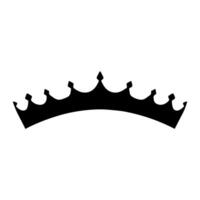 Crown icon in trendy flat style isolated on white background. Royal symbol for your web site design, logo, app, UI. illustration, EPS10. vector