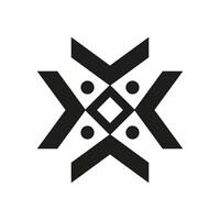Celtic cross icon. Flat design style eps 10 vector