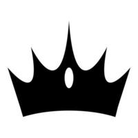 crown icon over white background, line and fill style, illustration vector
