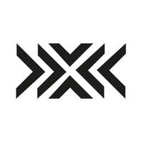 Geometric shape. Symbol of infinity. illustration for your design vector