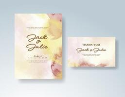 Gold-Accented invitation suite with subtle gradients vector