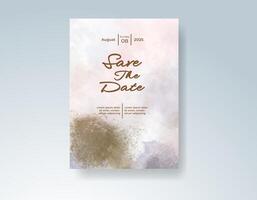 Boho digital invite with dreamy composition vector