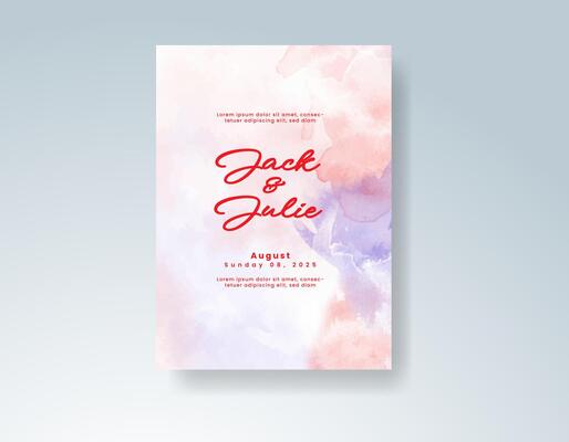 Rustic digital invite with canvas texture