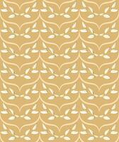 A seamless pattern with a repeating design of symmetrical laurel wreaths vector