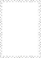 Silhouette of a flock of flying birds frame. Starling birds in the sky template. Frame with empty space vector