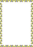 Colorful stylish geometric empty frame. frame for text vector