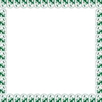 Desert frame. Morocco graphic template. Cute empty frame box. Hand drawn illustration vector