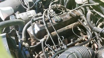 Working on a 1994 Vehicle Under the Hood, Four Cylinder Engine Repair photo