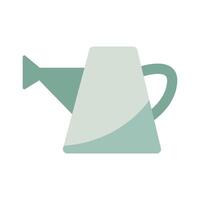 watering can illustration for spring and summer element vector
