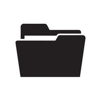 Open Folder Icon for Organizing Files and Folders Online vector