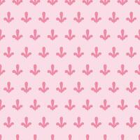 small floral abstract, shape geometric motif seamless pattern. monotone fabric design textile swatch vector