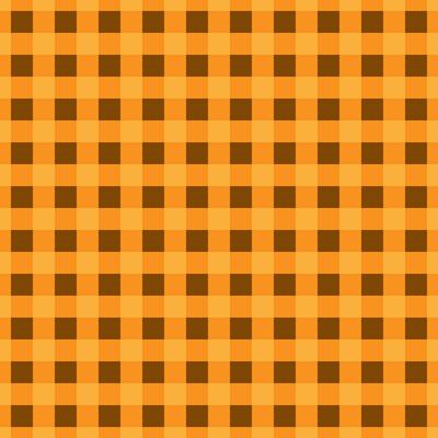 Orange, ginger, fall patchwork gingham tartan check plaid grid seamless pattern tablecloth blanket