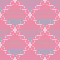 damask, Geometric gradient art deco Seamless pattern, tiling ornament. Persian abstract background vector