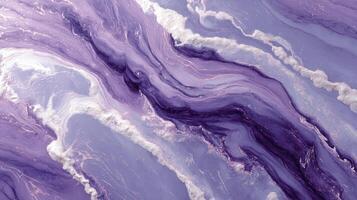 Purple marble texture with flowing patterns and soft white veins creating beautiful natural stone surface full of elegant details photo