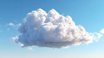 Clouds in the sky photo