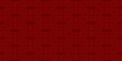 Seamless damask rich pattern. Red luxurious background with symmetrical ornamental design. Vintage victorian style template for textile and wallpaper. vector