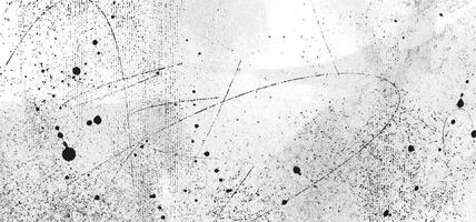Creative background texture with film filter style featuring abstract black and white splashes and lines. vector