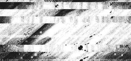 A textured background features various artifacts and errors typical of film filter styles, blending black and white tones to create a dynamic visual experience. vector