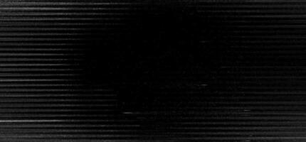 Background features a textured film grain style combined with television noise effects, creating a retro and atmospheric setting. The black and white tones enhance the visual depth. vector