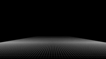 This blueprint features a black graph with a grid pattern extending into the distance, providing a clear perspective suited for architectural or engineering design evaluation. vector