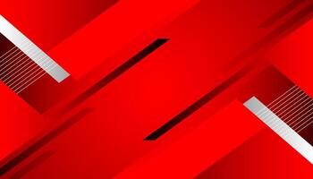 Abstract red geometric background with overlapping lines. vector
