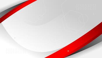 Abstract Red and Gray Background Design vector