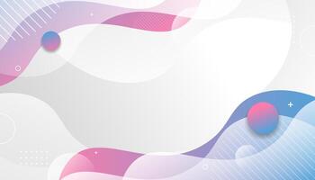 Abstract Colorful Wave Background Design. Abstract background with dynamic waves and lines. vector