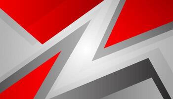 Abstract red geometric background vector