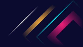 Geometric Abstract Background with Colorful Lines vector