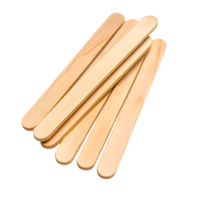 Ice Cream Sticks Craft Material on Transparent Background png