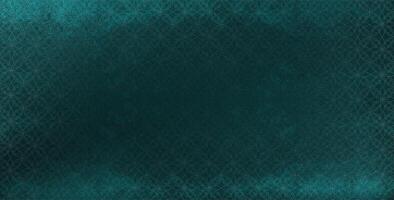 dark emerald green background with a subtle vignette effect that creates a sense of depth, drawing attention toward the center. Overlaying the entire surface is a delicate, geometric floral pattern photo