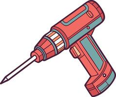Classic Allen Key Toolkit for Repairs Available on EPS File vector