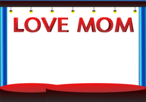 Blue theme display background png