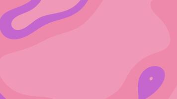 Pink background with purple and plum abstract liquid shapes is a vibrant and modern design suitable for digital backgrounds or artistic projects video