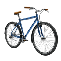 Realistic Earth with Bicycle Concept on Transparent Background png