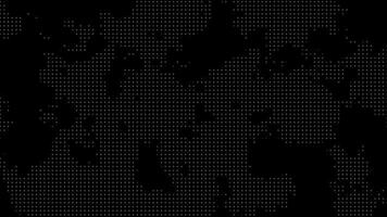 white dot halftone with wiggle on black background abstract design suitable for digital backgrounds invitations stationery and modern graphic projects video