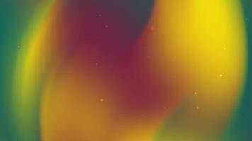 Green yellow orange and red gradient background animation with white dots suitable for backgrounds textures designs and abstract concepts Vibrant and colorful video