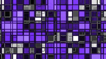 Purple gray white rectangles in abstract grid pattern Background or design element for websites social media prints or digital graphics video