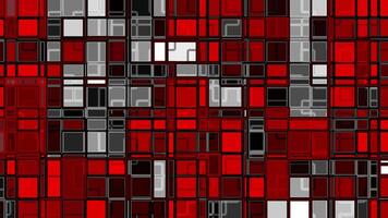 Red black gray rectangles abstract geometric pattern ideal for modern designs backgrounds prints decoration and digital art projects video