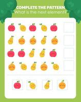Logic and thinking tasks for children vector