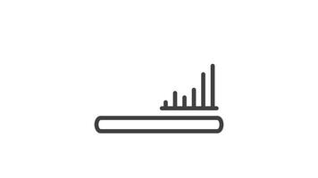 Animated a chess knight charges towards a chart with a dollar sign video