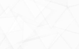 White abstract geometric background subtle triangles polygons light geometry shape triangle vector