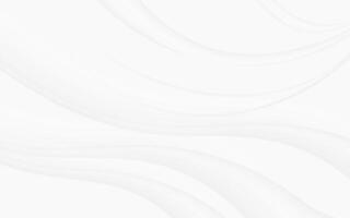 Soft white abstract waves elegant smooth curve background grey curved wave vector