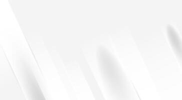 Subtle white gray abstract background diagonal gradient lines light bright shadow vector