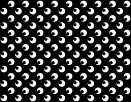 Motif Pattern Created by Deformation of the Circle Shape. Modern and Contemporary Style. Can use for Decoration, Tile, Wallpaper, Wrapping, Fabric, Textile, Carpet, etc. Flat Style and BW vector