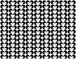 Motif Pattern Created by Deformation of the Circle Shape. Modern and Contemporary Style, for Decoration, Tile, Wallpaper, Wrapping, Fabric, Textile, Carpet, etc. Editable vector