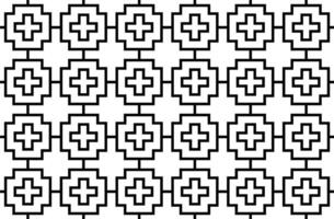 Contemporary Motif Pattern, can use for Decoration, Wallpaper, Carpet, Wrapping, Fashion, Bed Cover, Fabric, Tile, etc. Size and Color Editable vector