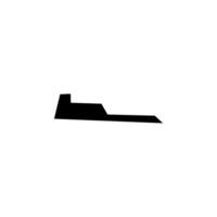Silhouette of the Jet Fighter, Fighter Aircraft, are military aircraft designed primarily for air-to-air combat. Color Size Editable vector