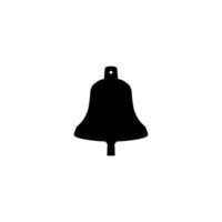 Silhouette of the Hand Ringing Bell, Flat Style, can use for Pictogram, Apps, Website, Logo, Art Illustration, etc. Flat and Editable vector