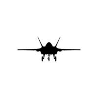 Silhouette of the Turkiye Jet Fighter, Fighter aircraft are military aircraft designed primarily for air-to-air combat. Can use for Pictogram, Logo , News Illustration, Infographic or Design Element. vector